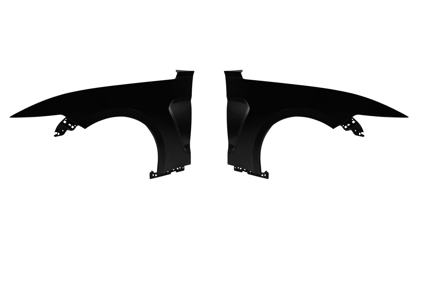 Set aripi frontale din otel tip GT350 compatibile cu Ford Mustang (2015-2017)