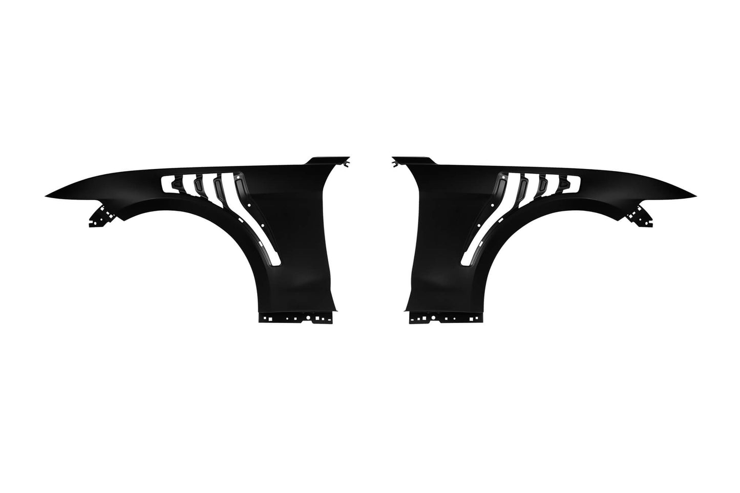 Set de aripi fata din aluminiu tip GT500 KR pentru Ford Mustang (2015-2017)