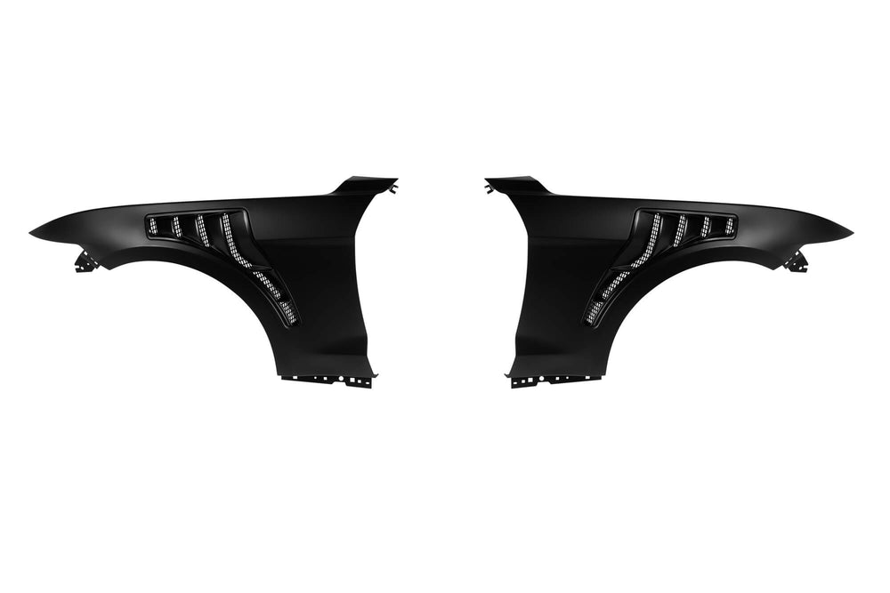 Set de aripi fata din aluminiu tip GT500 KR pentru Ford Mustang (2015-2017)