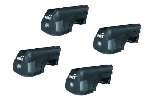 Hakr prinderi tip 195 pentru Audi A3 Sportback (2012-2020) cu sine integrate, negre, set de 4 bucati