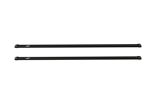 Bare transversale din aluminiu Hakr Rods 1080x48x28mm, negre, set 2 bucati