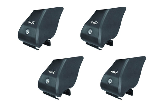 Prinderi Hakr tip 343 pentru masini cu bare de plafon incorporate, capacitate de incarcare de pana la 100 kg, negre, 4 bucati