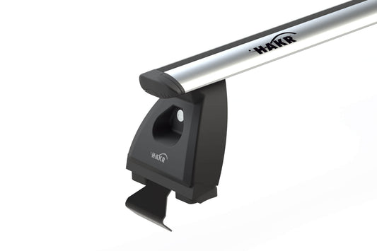 Hakr prinderi tip 340 pentru masini fara bare longitudinale, dar cu orificiu din fabrica in structura caroseriei, capacitate incarcatura pana la 75 kg, negru, set de 4 bucati