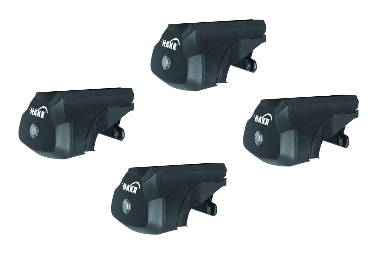 Hakr prinderi tip 148 pentru Opel Insignia break (2008-2017) cu bare longitudinale integrate, negre, set 4 bucăți