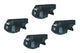 Hakr prinderi tip 148 pentru Opel Insignia break (2008-2017) cu bare longitudinale integrate, negre, set 4 bucăți