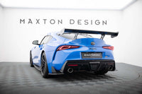 Spoiler fibra carbon Maxton Design pentru portbagaj tip aripa Toyota Supra (dupa 2019)