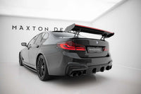 Maxton Design spoiler portbagaj tip aripa din fibra de carbon cu stop LED pentru BMW Seria 5 G30 Sedan / M5 F90 Sedan (2017-2024)