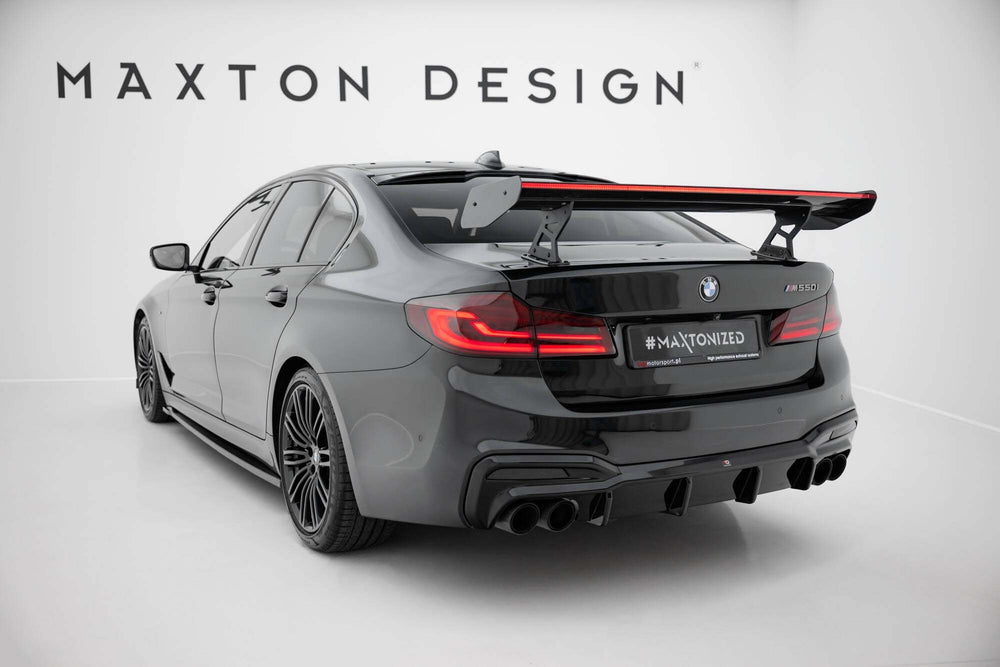 Maxton Design spoiler portbagaj tip aripa din fibra de carbon cu stop LED pentru BMW Seria 5 G30 Sedan / M5 F90 Sedan (2017-2024)