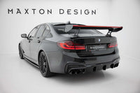 Maxton Design spoiler portbagaj tip aripa din fibra de carbon cu stop LED pentru BMW Seria 5 G30 Sedan / M5 F90 Sedan (2017-2024)