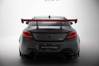 Spoiler din fibră de carbon Maxton Design pentru aripa portbagaj cu lumină de frână LED pentru Toyota GR86 (după 2021)