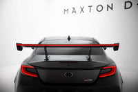 Spoiler din fibră de carbon Maxton Design pentru aripa portbagaj cu lumină de frână LED pentru Toyota GR86 (după 2021)