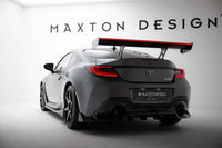 Spoiler din fibră de carbon Maxton Design pentru aripa portbagaj cu lumină de frână LED pentru Toyota GR86 (după 2021)