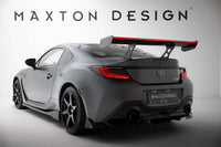 Spoiler din fibră de carbon Maxton Design pentru aripa portbagaj cu lumină de frână LED pentru Toyota GR86 (după 2021)