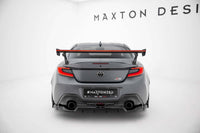 Maxton Design Spoiler din fibră de carbon pentru hayon cu lumină de frână LED pentru Toyota GR86 (după 2021)