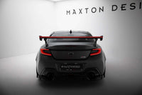 Maxton Design Spoiler din fibră de carbon pentru hayon cu lumină de frână LED pentru Toyota GR86 (după 2021)