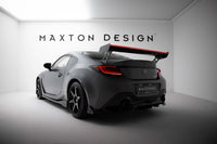 Maxton Design Spoiler din fibră de carbon pentru hayon cu lumină de frână LED pentru Toyota GR86 (după 2021)