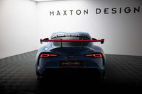 Maxton Design spoiler portbagaj fibră de carbon cu lumină LED frână pentru Toyota Supra (2019-)