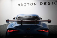 Maxton Design spoiler portbagaj fibră de carbon cu lumină LED frână pentru Toyota Supra (2019-)