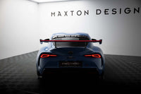 Maxton Design spoiler portbagaj fibră de carbon cu lumină LED frână pentru Toyota Supra (2019-)