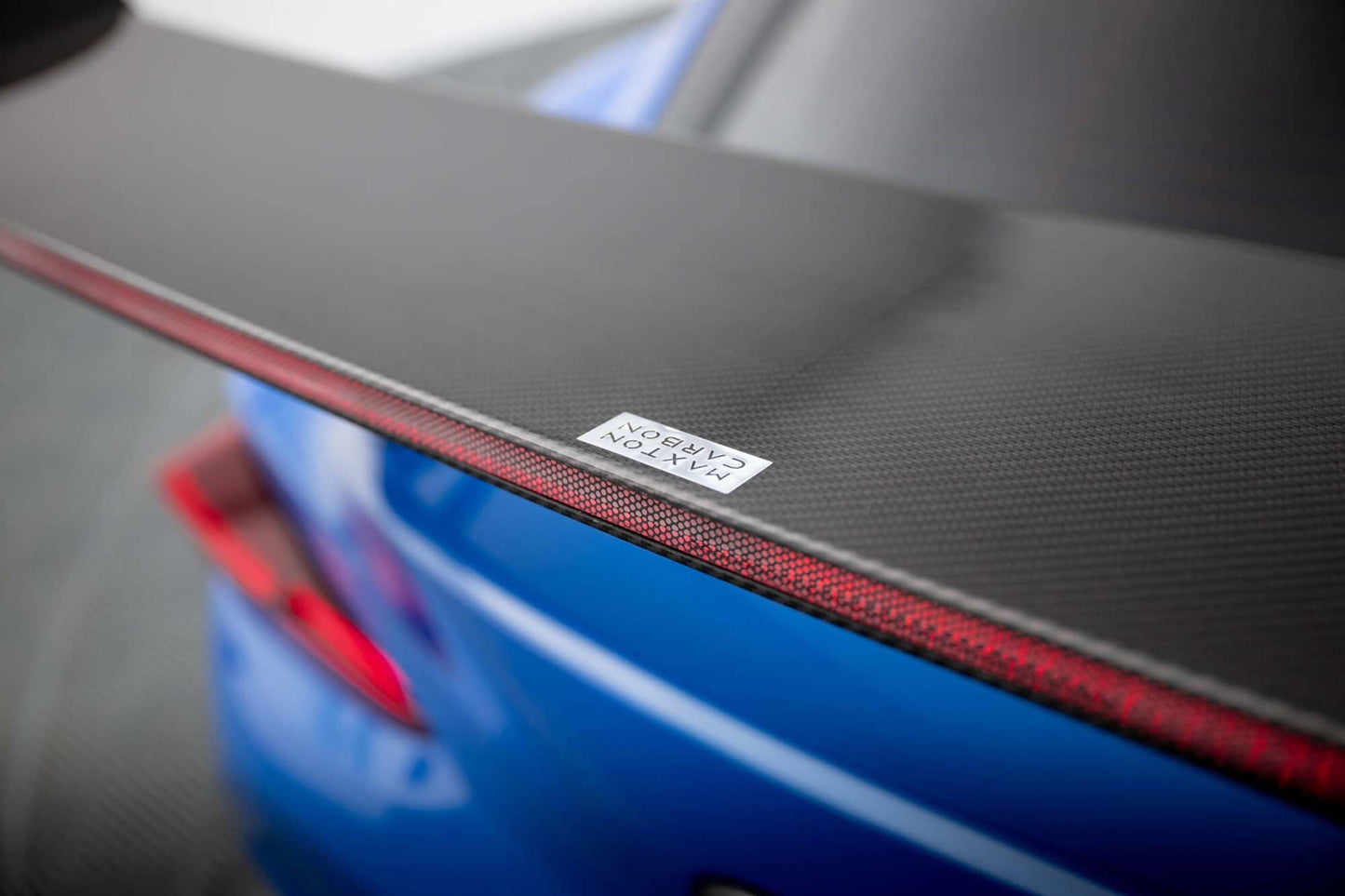 Maxton Design spoiler portbagaj fibră de carbon cu lumină LED frână pentru Toyota Supra (2019-)
