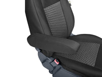 Kegel Tailor Made tapiterie pentru scaune simple si duble Ford Transit dupa 2014, negru cu model