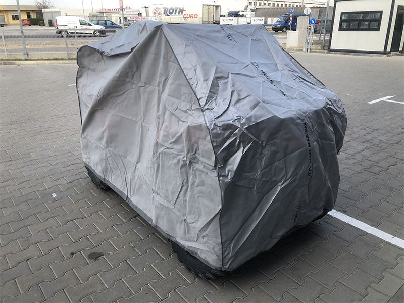 Husa Kegel seria Basic, marimea L, gri, pentru ATV cu portbagaj