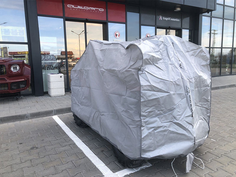 Husa Kegel seria Basic, marimea L, gri, pentru ATV cu portbagaj