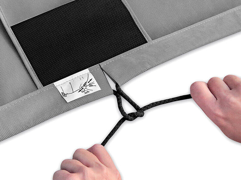 Husa Kegel Mobile Series marimea S, gri, pentru Coupe, 380-400x100-110cm