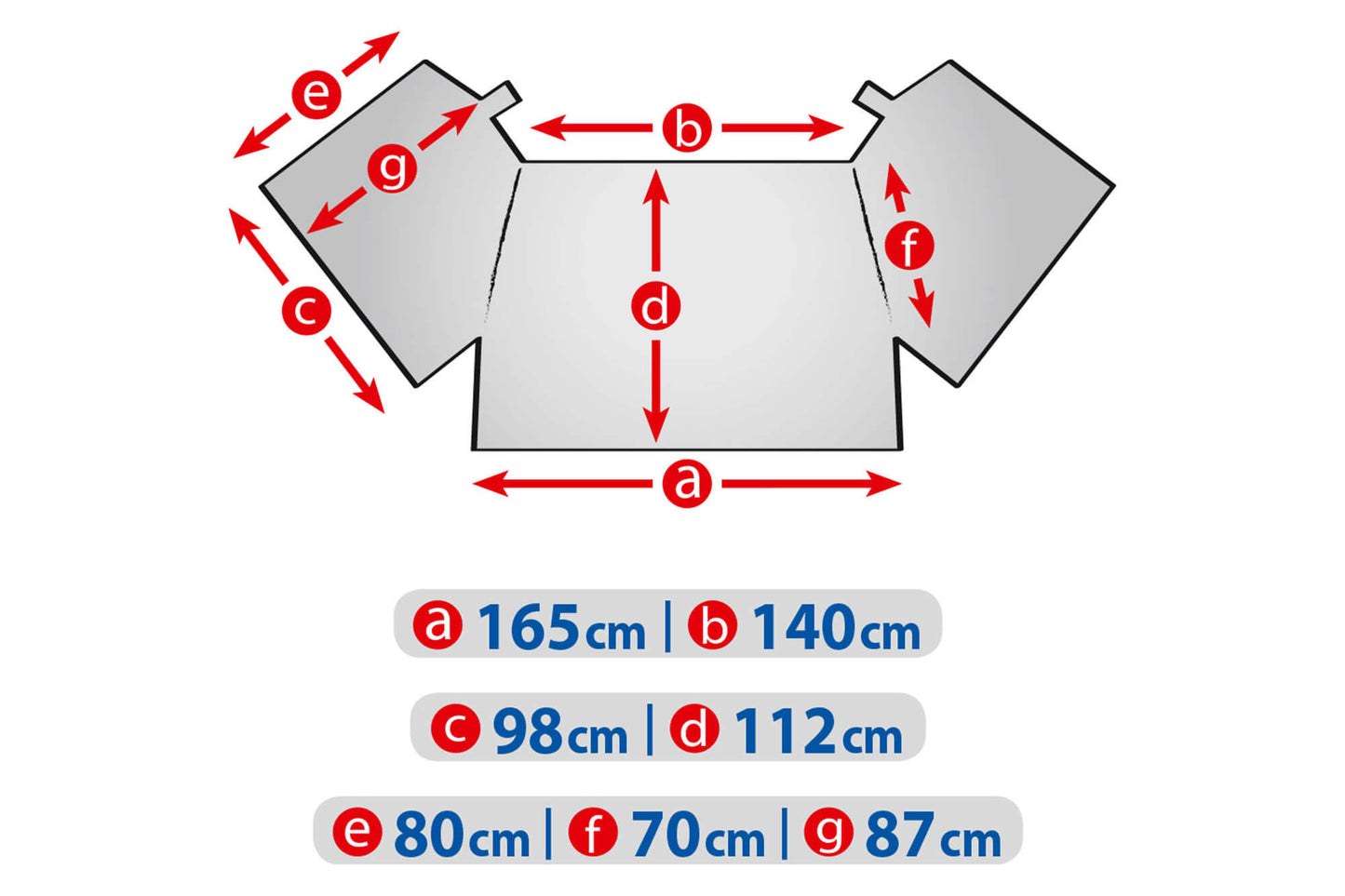 Kegel interior blind for front and side windows - camper and vans