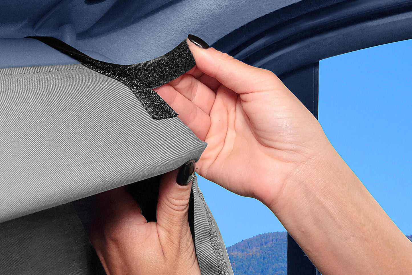 Kegel interior blind for front and side windows - camper and vans