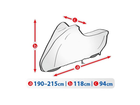 Husa Moto Kegel - Basic, Marimea M