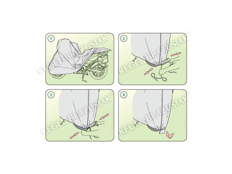 Husa Moto Kegel - Basic, Marimea M