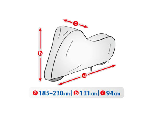 Husa Moto Kegel - Basic,  pentru Scuter, Marimea L