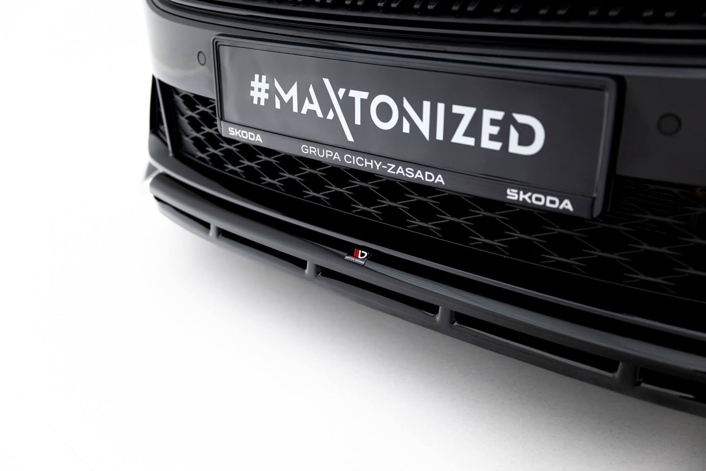 Maxton Design RS Style Spoiler Set for Skoda Octavia RS Liftback (after 2024) Side Skirts, Front Bumper, Rear Bumper and Boot, Gloss Black