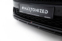 Maxton Design RS Style Spoiler Set for Skoda Octavia RS Liftback (after 2024) Side Skirts, Front Bumper, Rear Bumper and Boot, Gloss Black