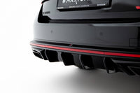 Maxton Design RS Style Spoiler Set for Skoda Octavia RS Liftback (after 2024) Side Skirts, Front Bumper, Rear Bumper and Boot, Gloss Black