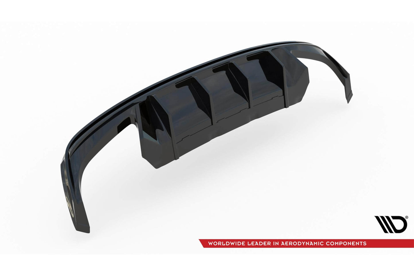 Maxton Design RS Style Spoiler Set for Skoda Octavia RS Liftback (after 2024) Side Skirts, Front Bumper, Rear Bumper and Boot, Gloss Black