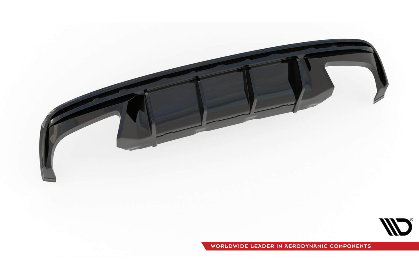 Maxton Design RS Style Spoiler Set for Skoda Octavia RS Liftback (after 2024) Side Skirts, Front Bumper, Rear Bumper and Boot, Gloss Black