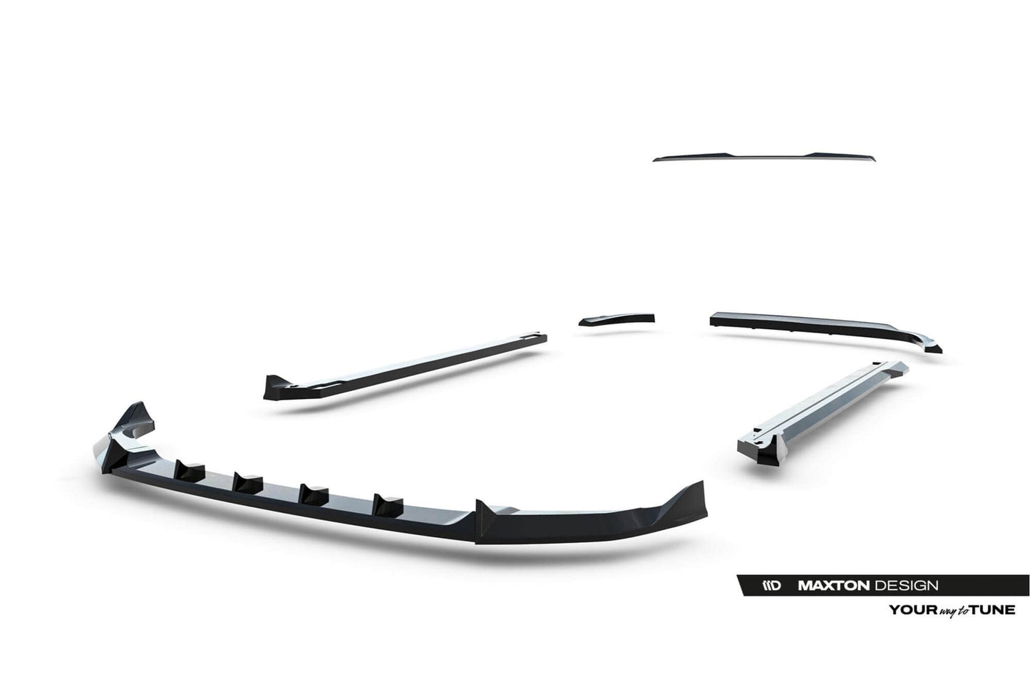 Set Maxton Design pentru praguri, bara fata, bara spate si plafon al Hyundai Tucson MK4 Facelift (2024-), negru lac