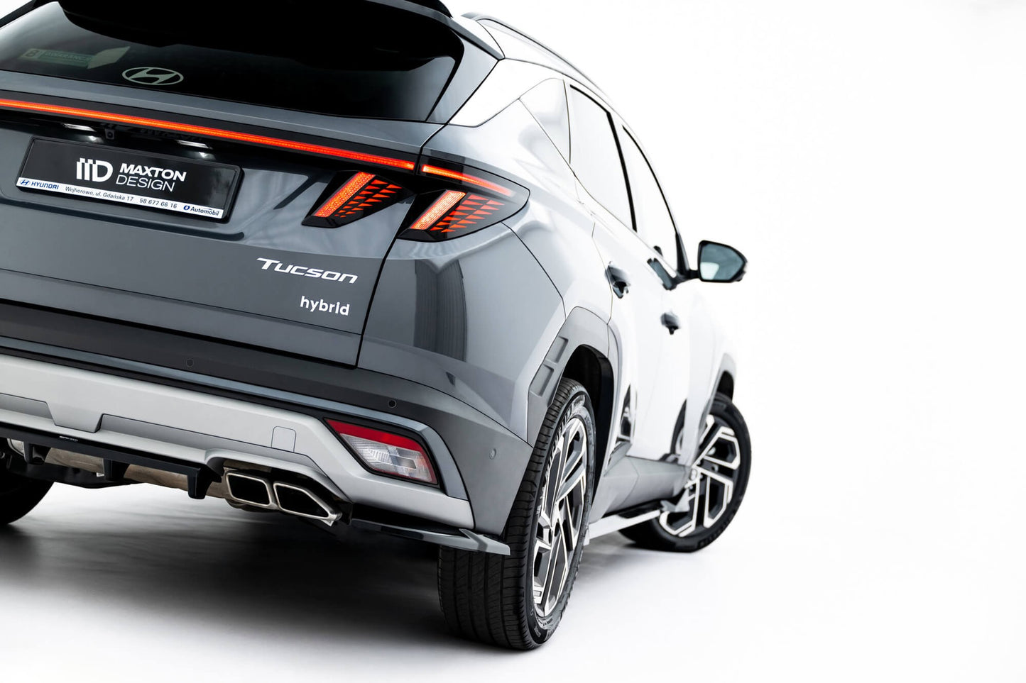 Set Maxton Design pentru praguri, bara fata, bara spate si plafon al Hyundai Tucson MK4 Facelift (2024-), negru lac