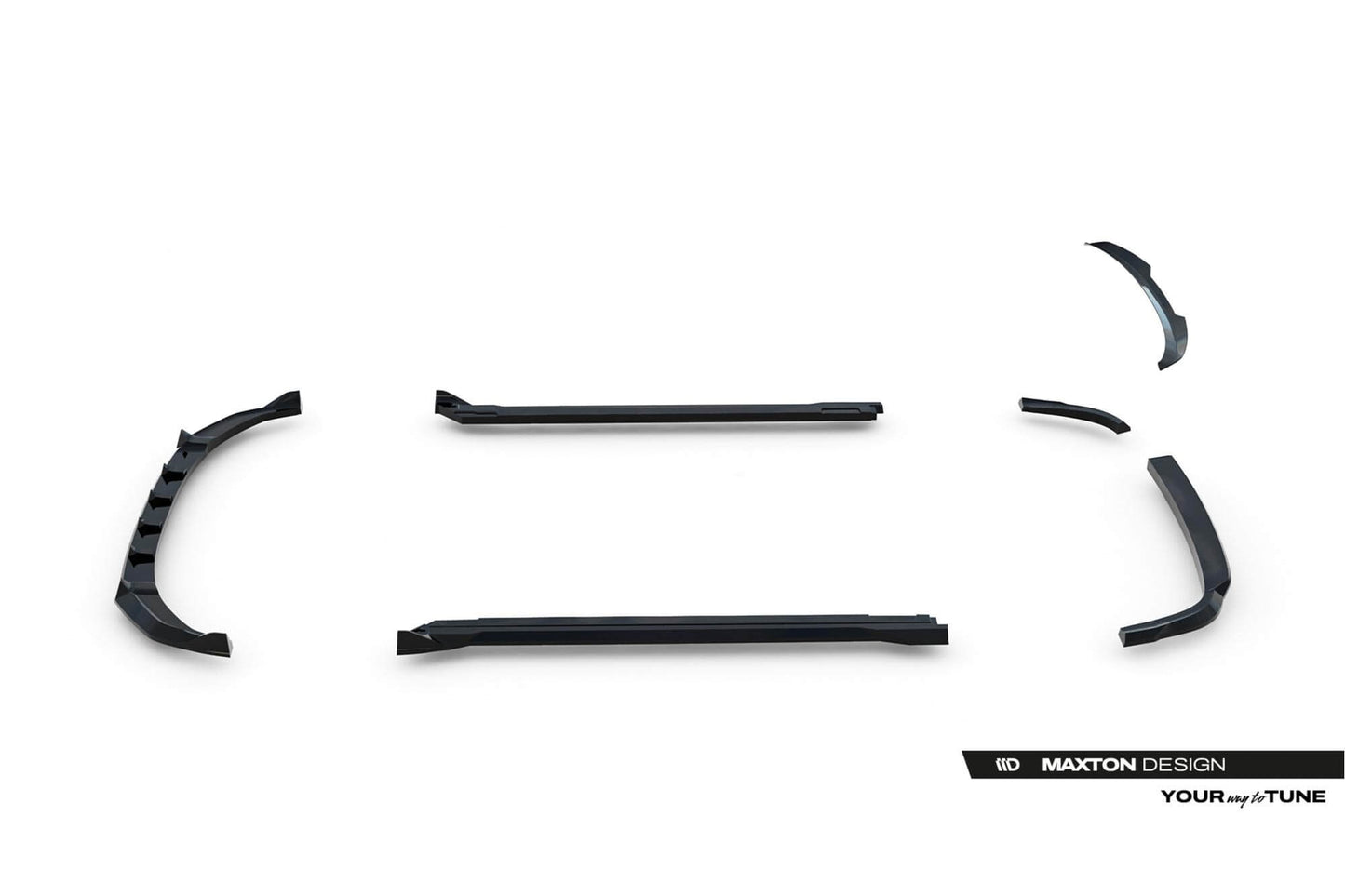 Set Maxton Design pentru praguri, bara fata, bara spate si plafon al Hyundai Tucson MK4 Facelift (2024-), negru lac