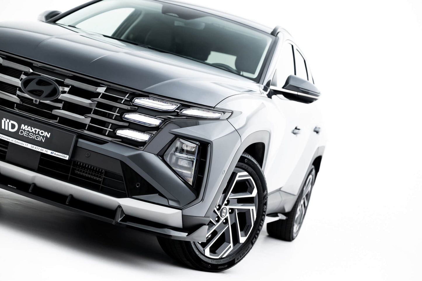 Set Maxton Design pentru praguri, bara fata, bara spate si plafon al Hyundai Tucson MK4 Facelift (2024-), negru lac