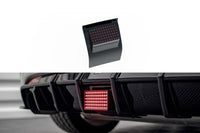 LED stop pentru montaj in difuser Maxton Design pentru Volkswagen Scirocco R (2008-2014), lac negru