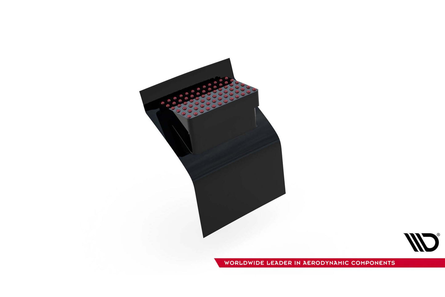 LED brake light for installation in Maxton Design diffuser for Skoda Superb Liftback, station wagon (2015-2019), gloss black