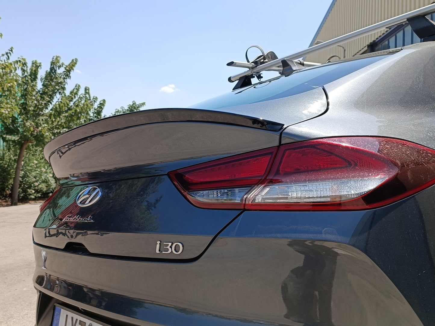 Motordrome Design spoiler tip lip pentru portbagaj Hyundai i30 Mk3 Fastback (2016+)