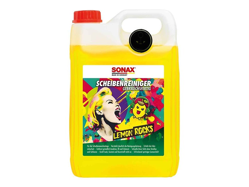 Lichid de vară pentru parbriz Sonax 5L – Lemon Rocks