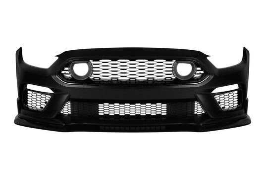 Bara fata Mach 1 cu lumini LED in grila, compatibila cu Ford Mustang (2015-2017)