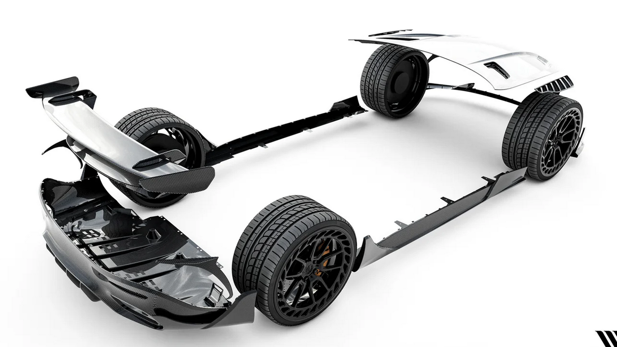 Canards fata AMG GT v2