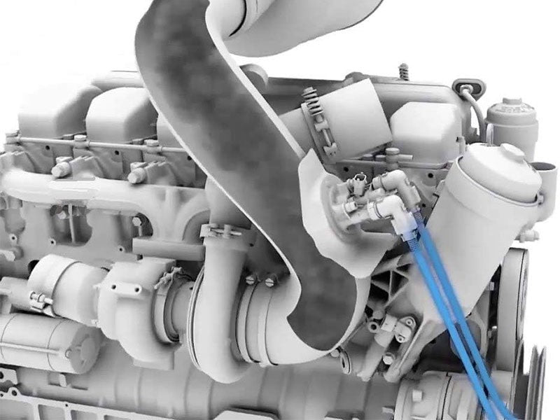 Original Mercedes AdBlue 10l additive for reducing harmful emissions from diesel engines