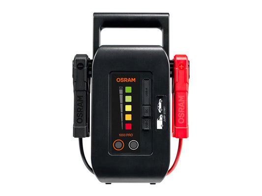 Baterie externa Osram BATTERYstart 1000 Fast recharge pentru pornirea motorului, 8000mAh, 1000-1500A.